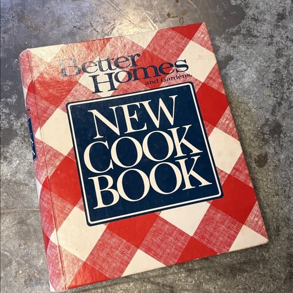 Better Homes And Gardens Red and White Checked New Cook Book 1989 - Thumbnail 3