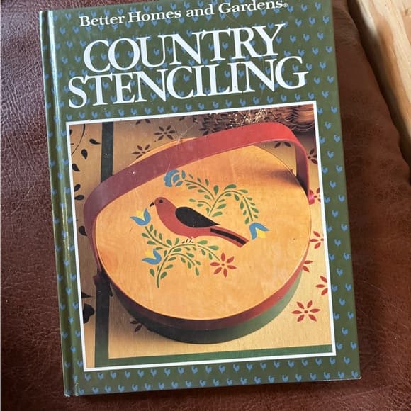 Better Homes And Gardens Country Stenciling - Olive Green Cover - Thumbnail 2