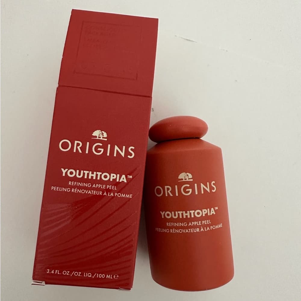 NIB Origins Youthtopia Refining Apple Peel 3.4 fl oz Exfoliating Selfcare - Thumbnail 7