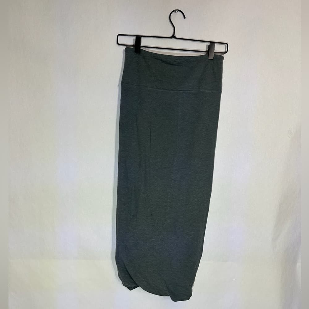 Urban Zen by Donna Karen Knit Italian Fabric Midi Pencil Skirt Size Small - Thumbnail 3