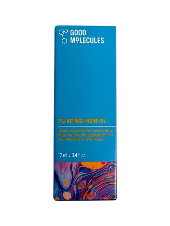 NIB Good Molecules 1% Retinol Night Oil 12ml Anti Aging Skincare Quiet Luxury - Thumbnail 9