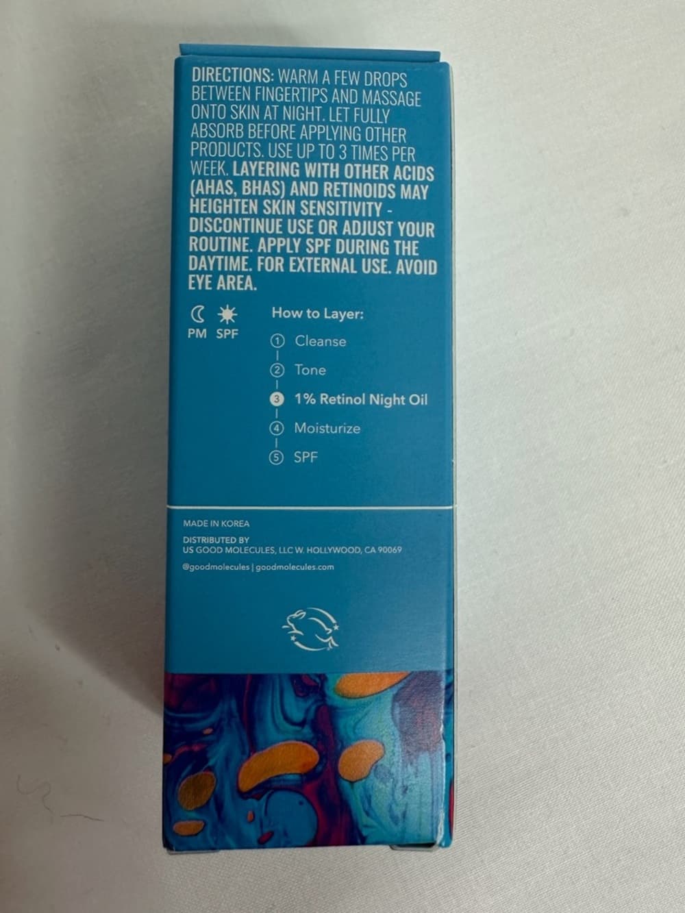 NIB Good Molecules 1% Retinol Night Oil 12ml Anti Aging Skincare Quiet Luxury - Thumbnail 5