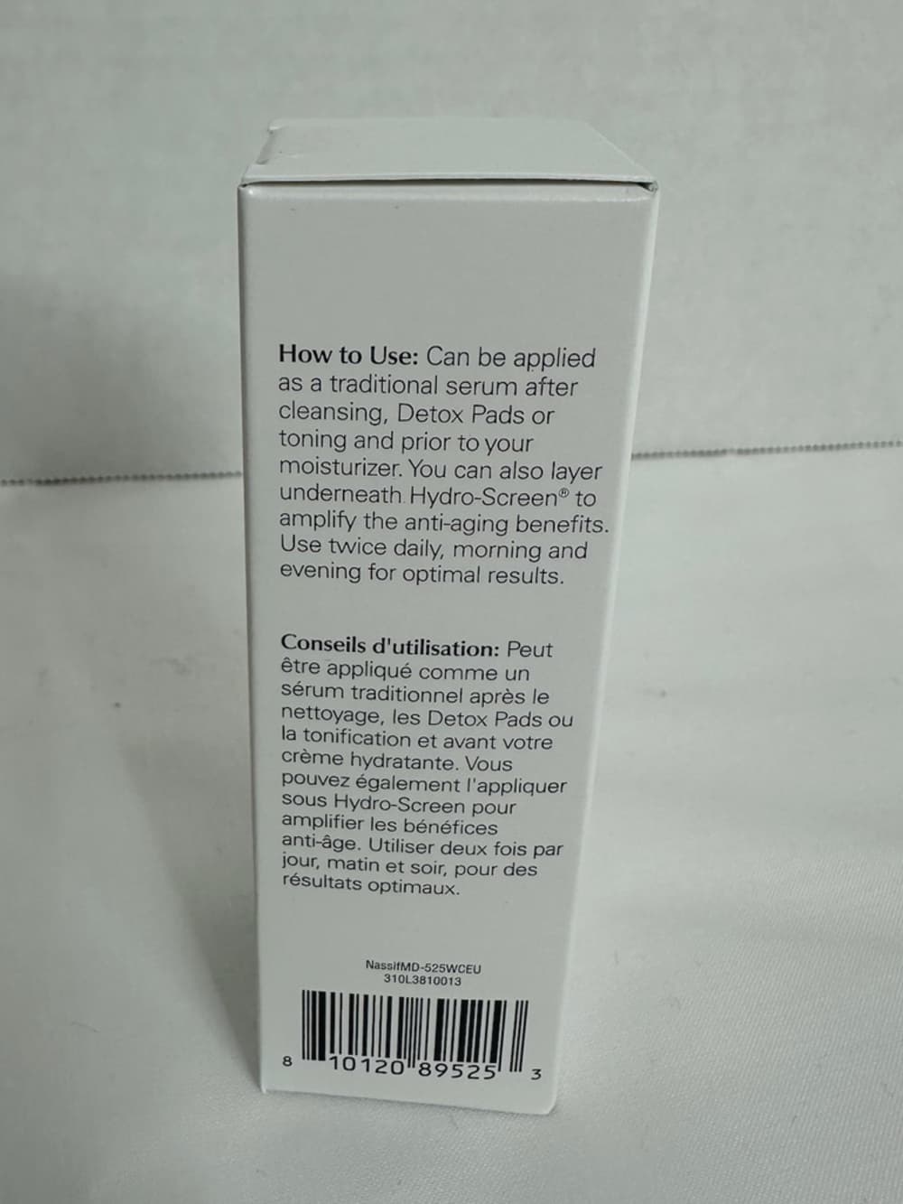 NIB NassifMD Niacinamide Biopetide Serum 10% Niacinamide 30ml Firm Smooth Luxury - Thumbnail 2