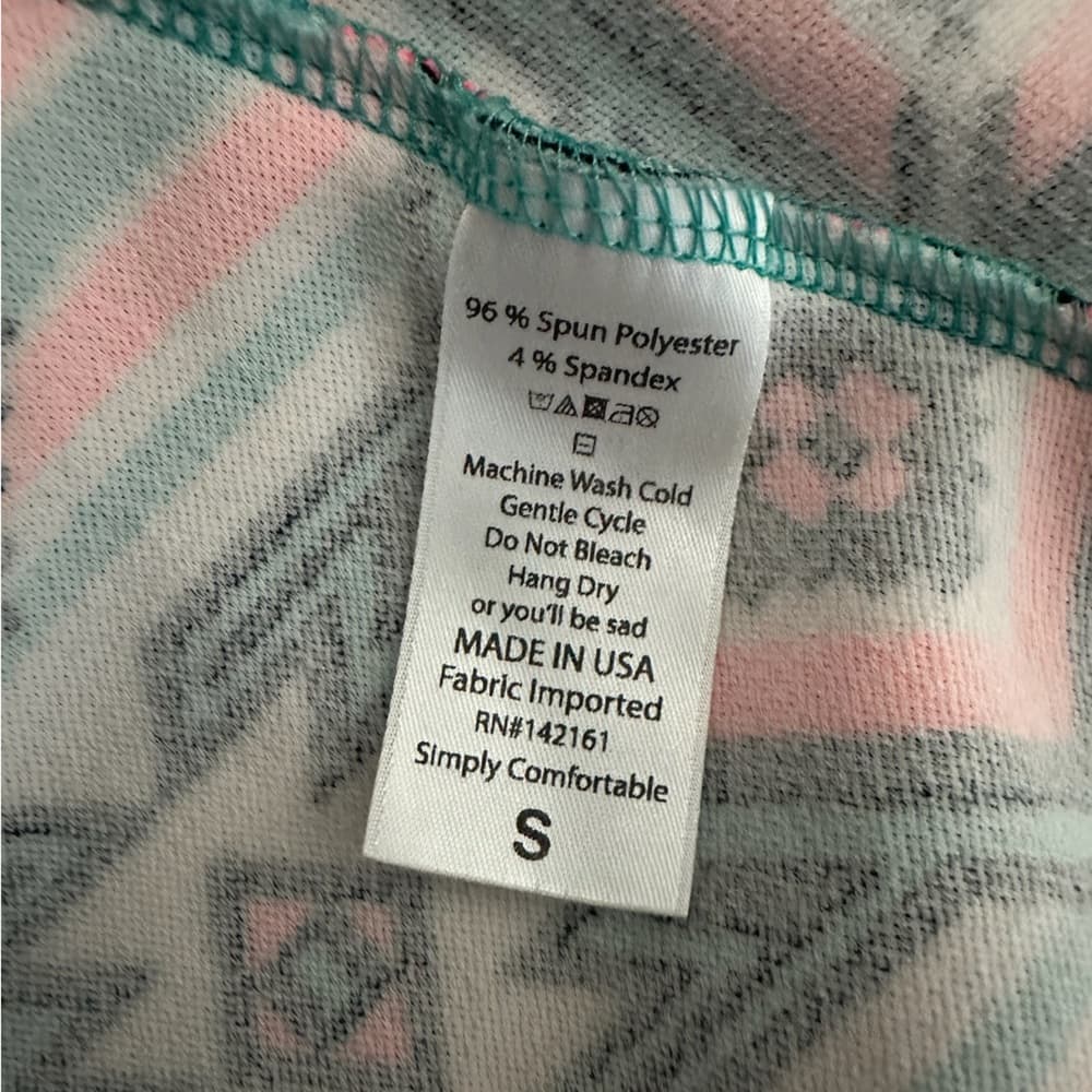 LuLaRoe Madison Geometric Bright Aztec Print A-Line Skirt Size S Coastal Cowgirl - Thumbnail 6