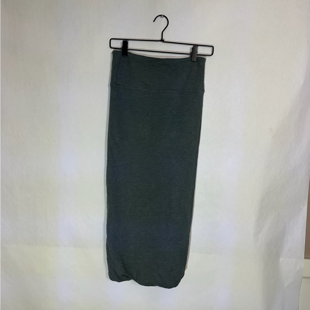 Urban Zen by Donna Karen Knit Italian Fabric Midi Pencil Skirt Size Small - Thumbnail 4