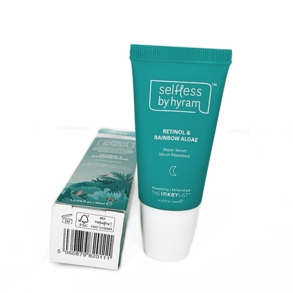 NIB Selfless by Hyram The Inkey List Retinol & Rainbow Algae Repair Serum 1 floz - Thumbnail 6