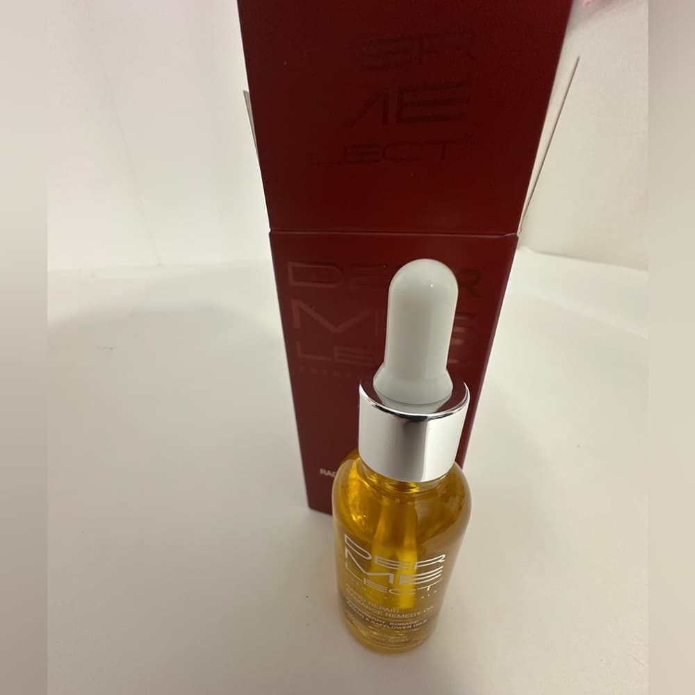NIB Dermelect Rapid Repair Radiance Remedy Oil Skincare Treatment 1 oz Luxury - Thumbnail 4