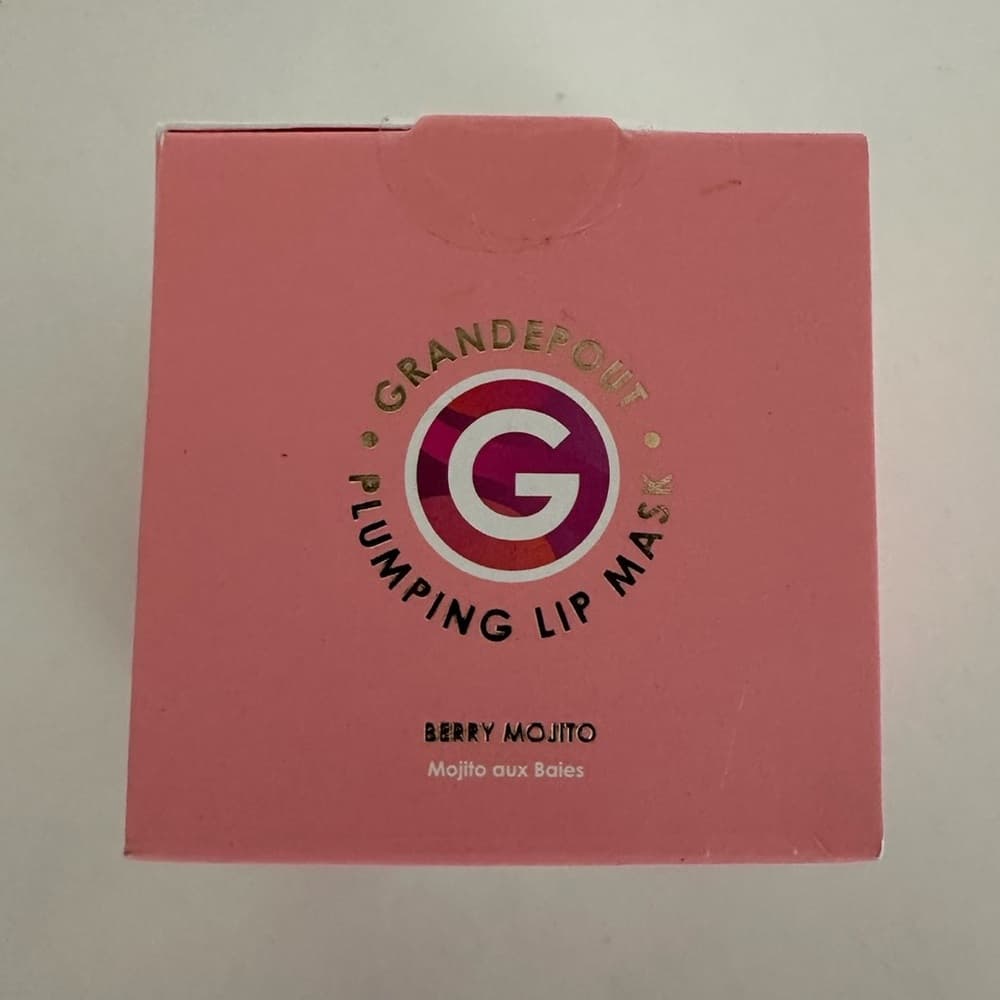 NIB Grande Cosmetics GrandePout Plumping Lip Mask in Berry Mojito - Thumbnail 2