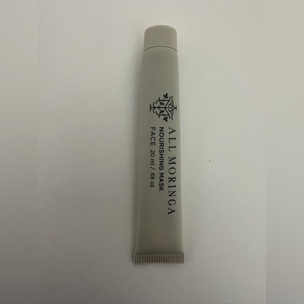 NEW All Moringa Nourishing Face Mask Travel Size Skincare Clean Beauty 20ml - Thumbnail 2