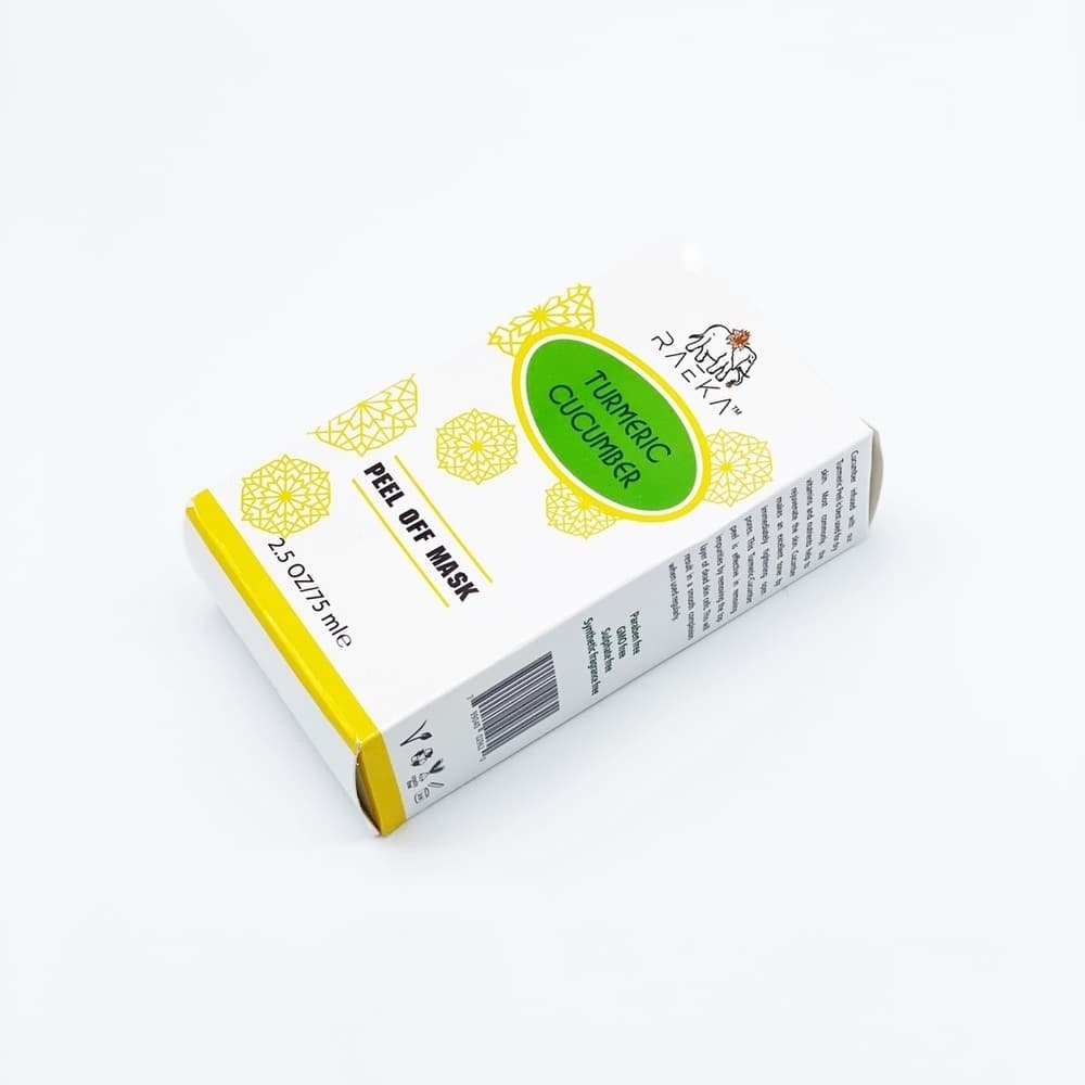 Raeka Tumeric Cucumber Peel Off Face Mask Skincare - Thumbnail 4