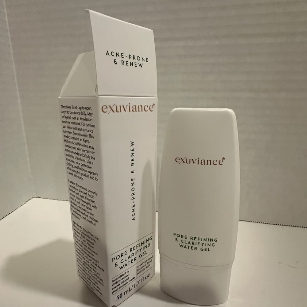 NIB Exuviance Pore Refining Clarifying Water Gel Moisturizer Acne Prone Renew - Thumbnail 2