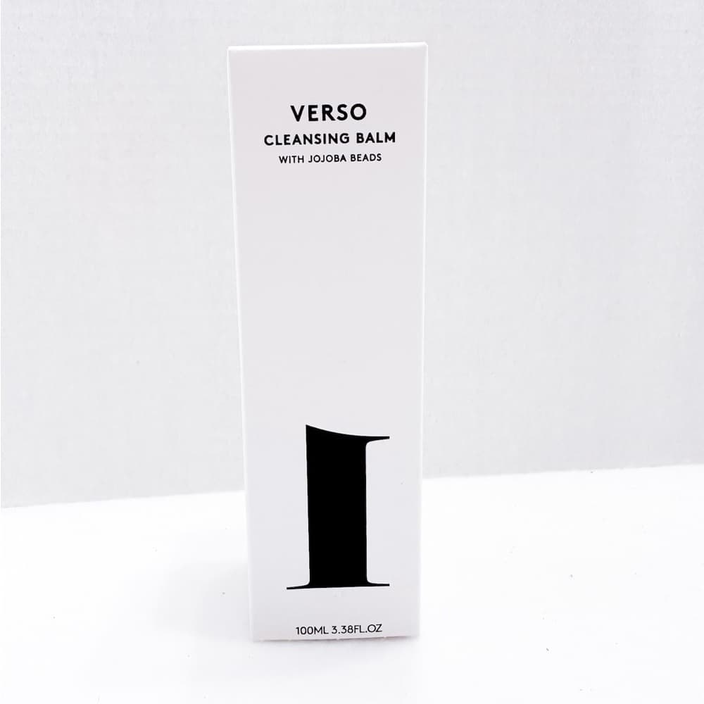 NIB Verso Cleansing Balm with Jojoba Beads Full Size 100 ml / 3.38 Fl oz - Thumbnail 4