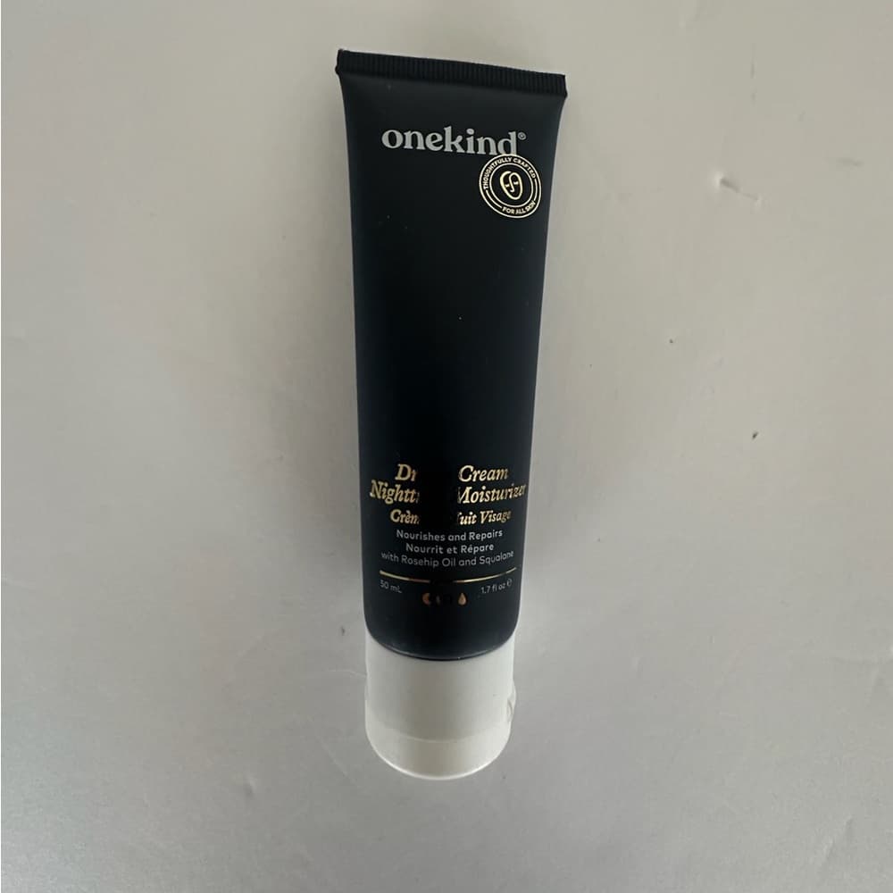 NEW Onekind Dream Cream Nighttime Moisturizer Full Size 50ml Non Comedogenic - Thumbnail 2