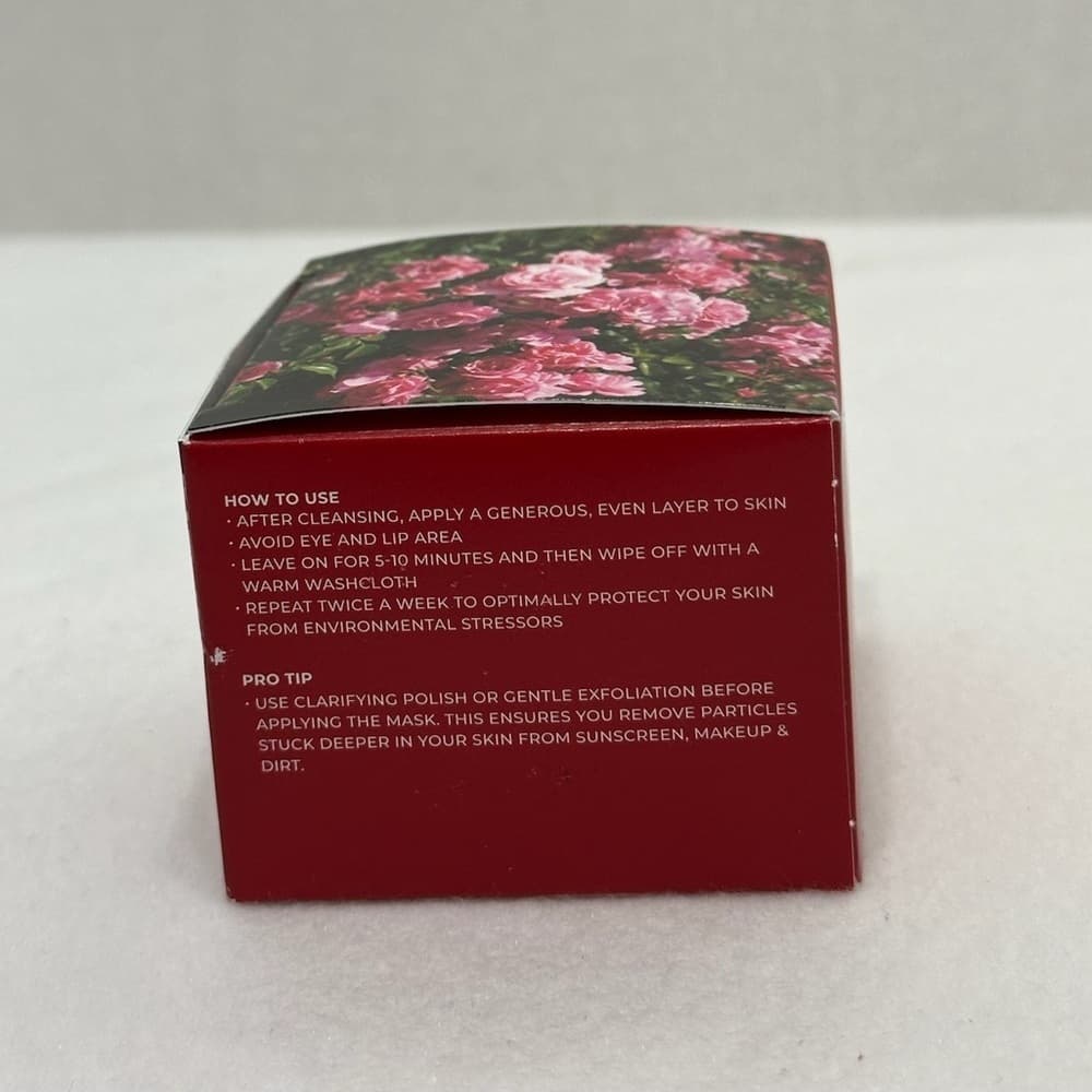 Pour Moi Skincare Rose Moisture Mask Protect Skin from Stress NEW 1.69fl oz - Thumbnail 4