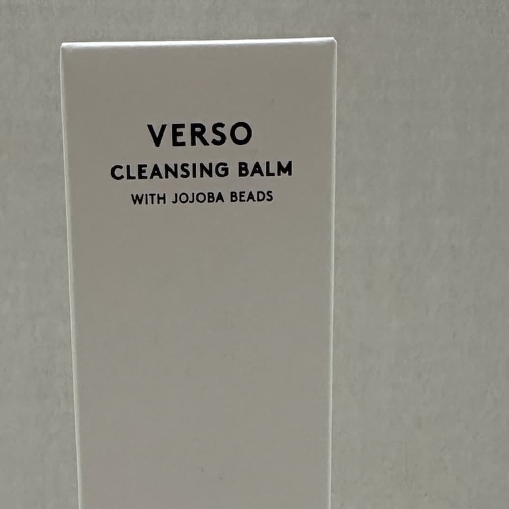 NIB Verso Cleansing Balm with Jojoba Beads Full Size 100 ml / 3.38 Fl oz - Thumbnail 6