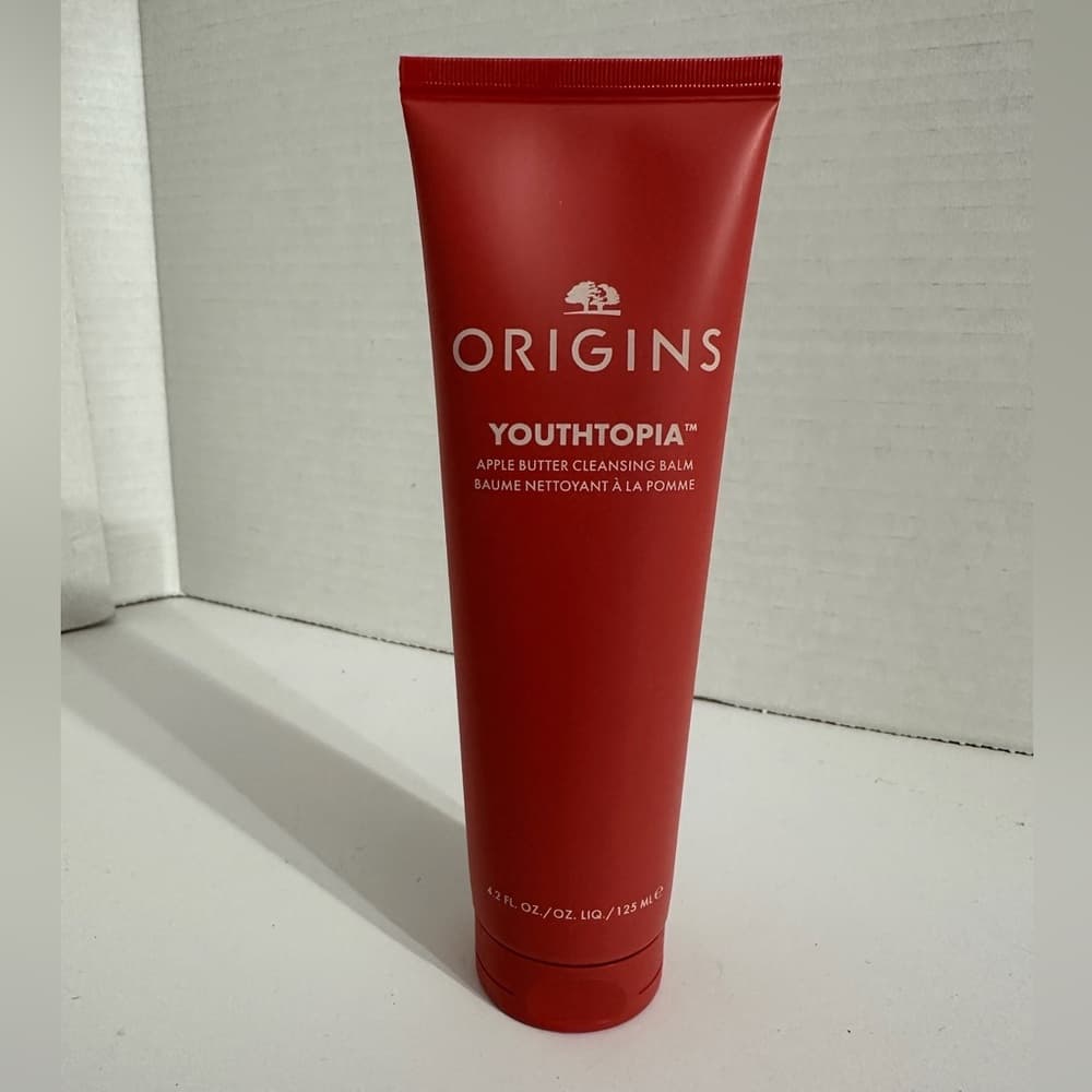 NEW Origins Youthtopia Apple Butter Cleansing Balm Cleanser Full Size 125 ml - Thumbnail 2