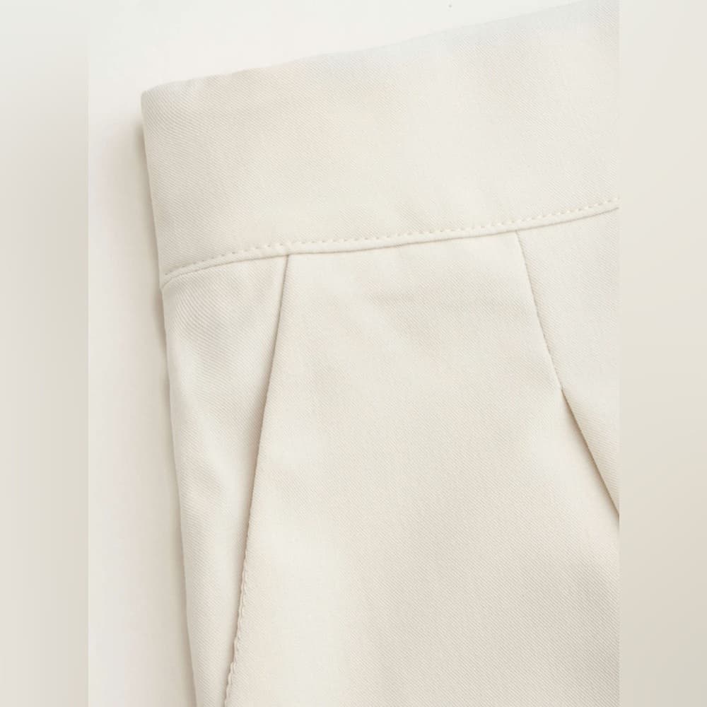 NWOT Cider Woven Mid Rise Solid Pocket Shorts Beige | TAGS CUT OUT SEE NOTES - Thumbnail 11