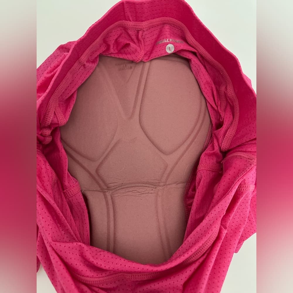 Dealyork Pink Cycling Padded Shorts Women’s Size Large Spin Class Fit - Thumbnail 2