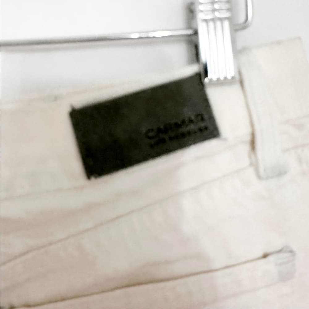 NWT Carmar Titania Distressed White Denim Jean Shorts Size 28 Festival SEE NOTE - Thumbnail 5