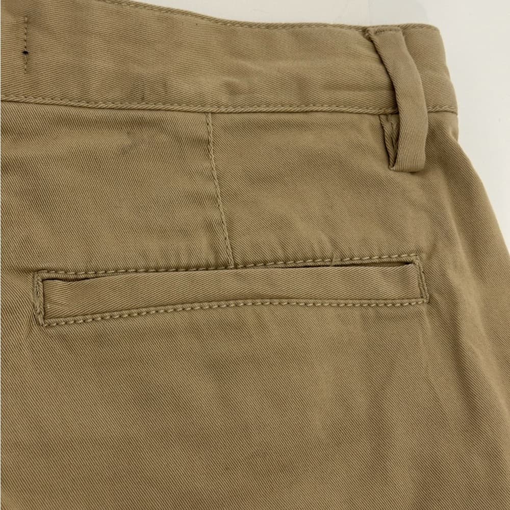 Nordstrom Khaki Cotton Bermuda Shorts Size 10 Classic Tailored Casual SEE NOTE - Thumbnail 6