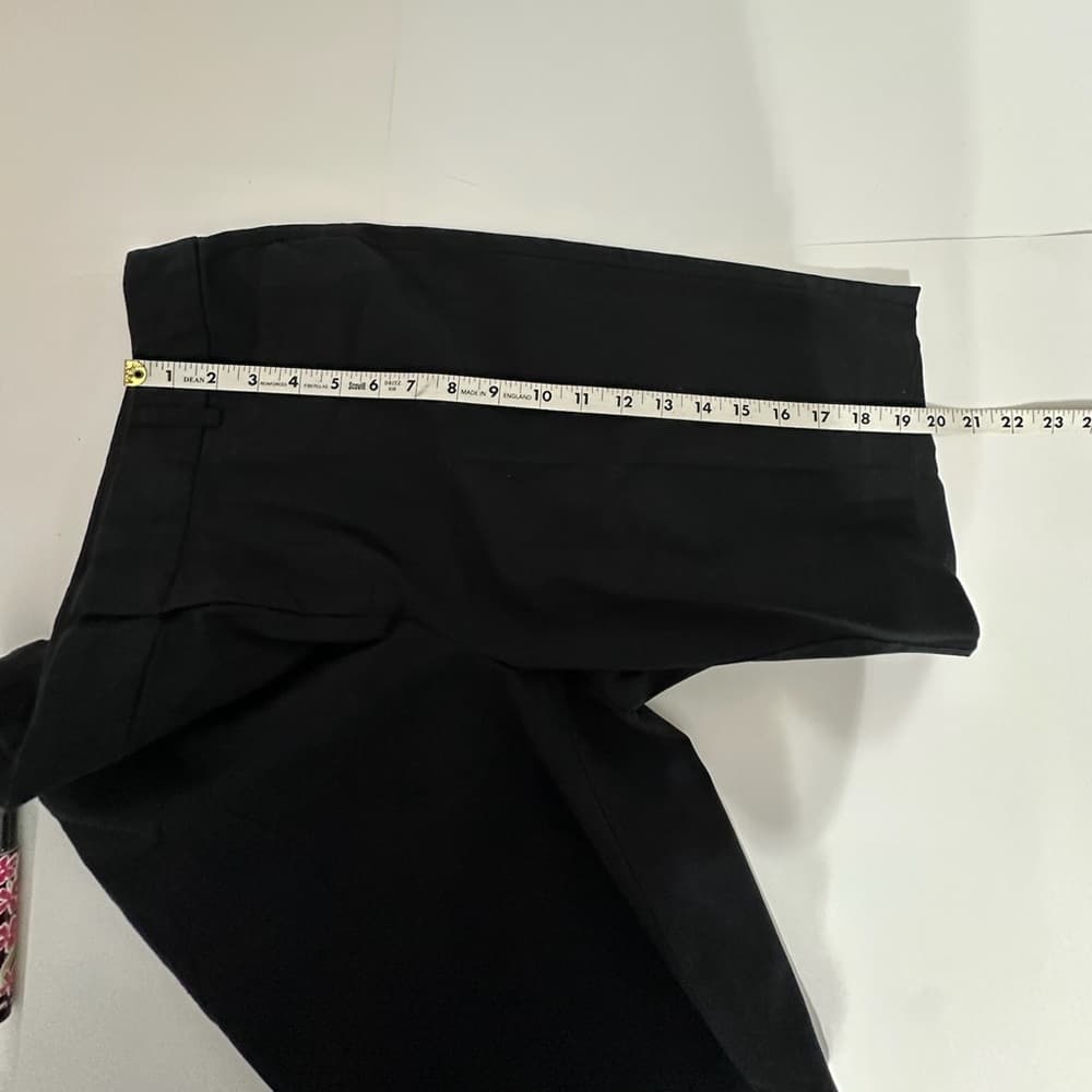 Charter Club Black Bermuda Shorts Womens Size 10 Classic Flat Front Mid Length - Thumbnail 7