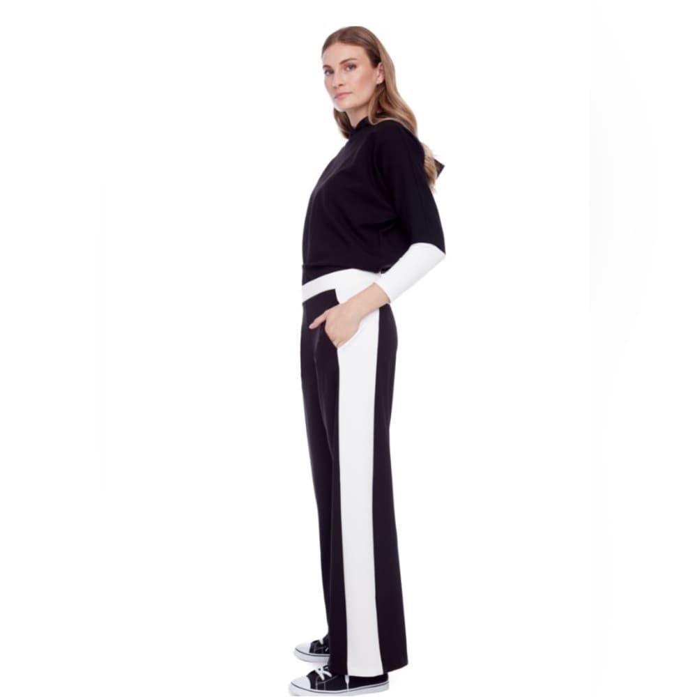 I Love Tyler Madison Colorblock Pants Black White Size Small | ILTM Minimalist - Thumbnail 8