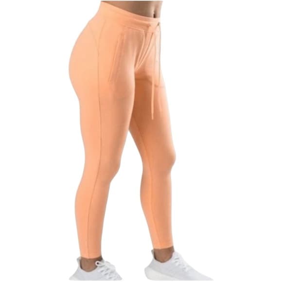 NWOT Alphalete Essential Joggers in Orange Frost Size Small Womens Workout Pants - Thumbnail 15