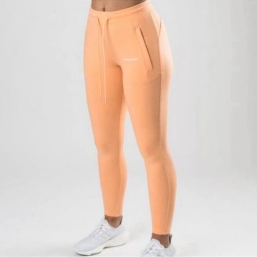 NWOT Alphalete Essential Joggers in Orange Frost Size Small Womens Workout Pants - Thumbnail 5
