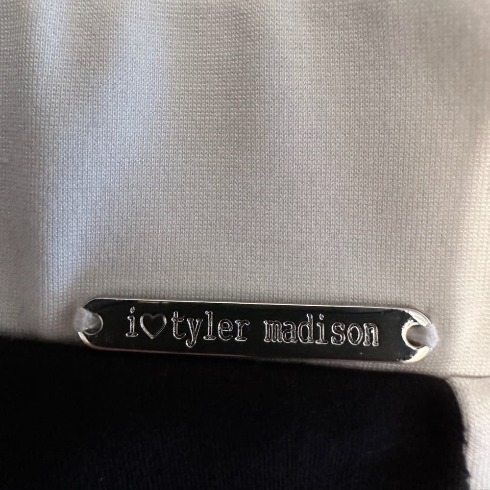 I Love Tyler Madison Colorblock Pants Black White Size Small | ILTM Minimalist - Thumbnail 4