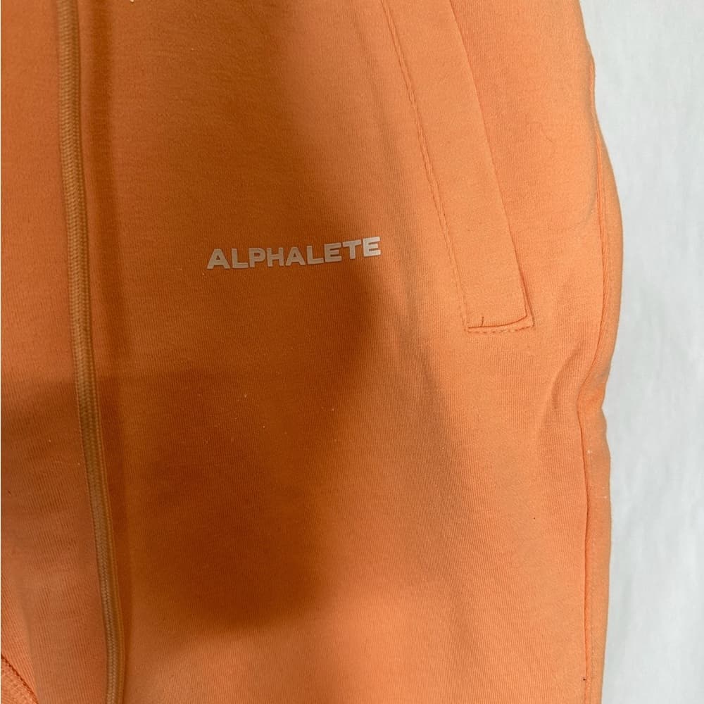 NWOT Alphalete Essential Joggers in Orange Frost Size Small Womens Workout Pants - Thumbnail 12