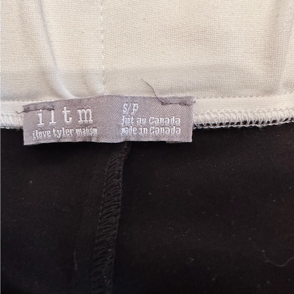 I Love Tyler Madison Colorblock Pants Black White Size Small | ILTM Minimalist - Thumbnail 6