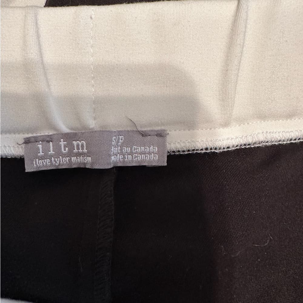 I Love Tyler Madison Colorblock Pants Black White Size Small | ILTM Minimalist - Thumbnail 5