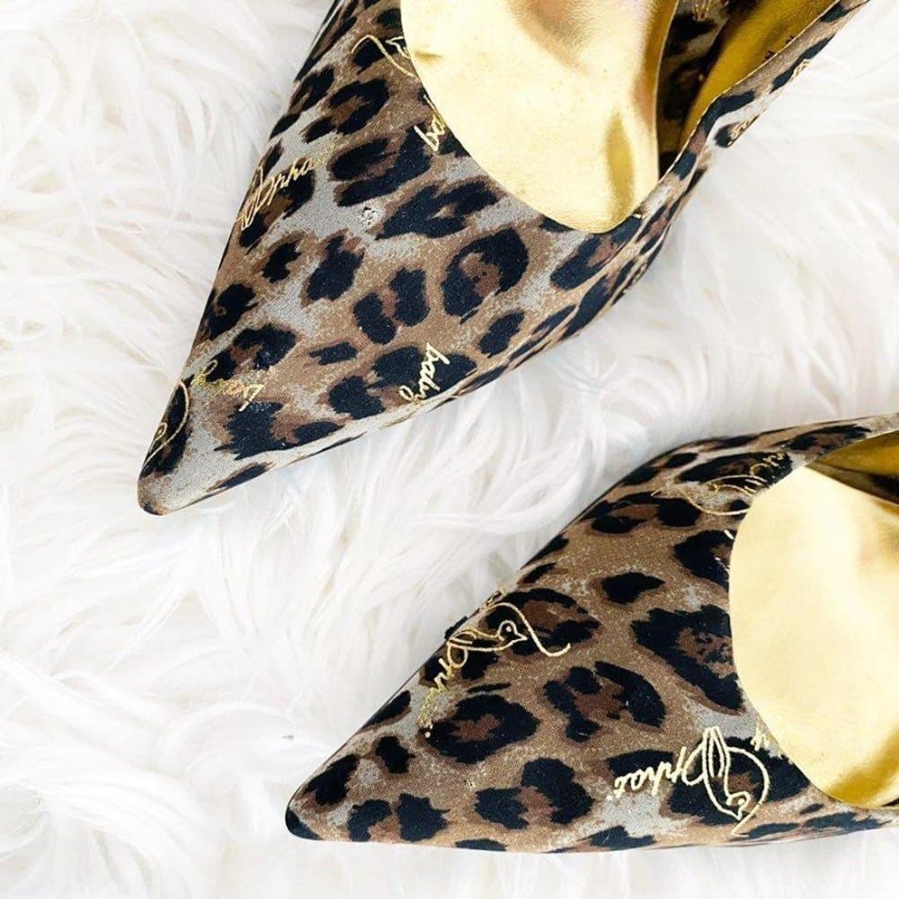 Baby Phat Leopard Print Gold Heels Vintage Y2K Customized 🎉HOST PICK 🎉 - Thumbnail 7