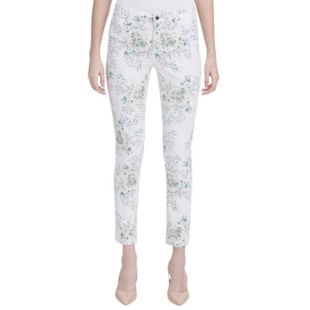 Calvin Klein Romantic Spring Summer Dreamy Floral Print Pants Women’s Size 8 - Thumbnail 12