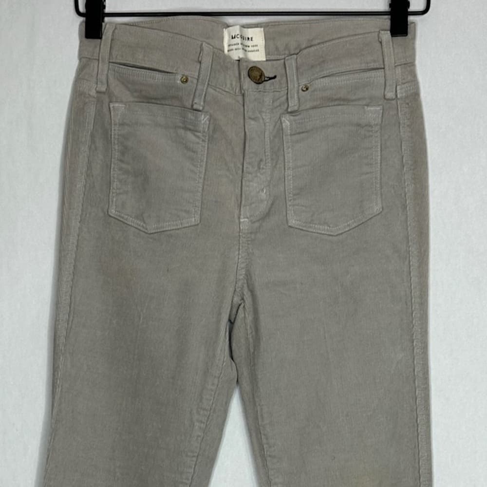 McGuire Flare Corduroy Pants Size 26 Cotton Spandex - Thumbnail 7