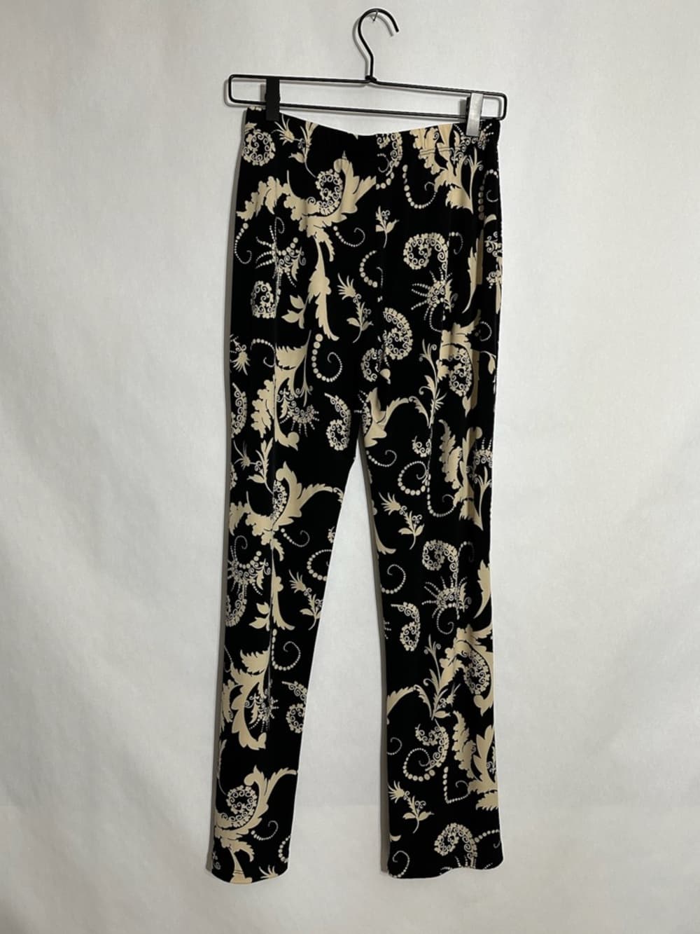 Clara Sun Woo Floral Pull On Pants Loungewear Medium Resortwear Travel - Thumbnail 3