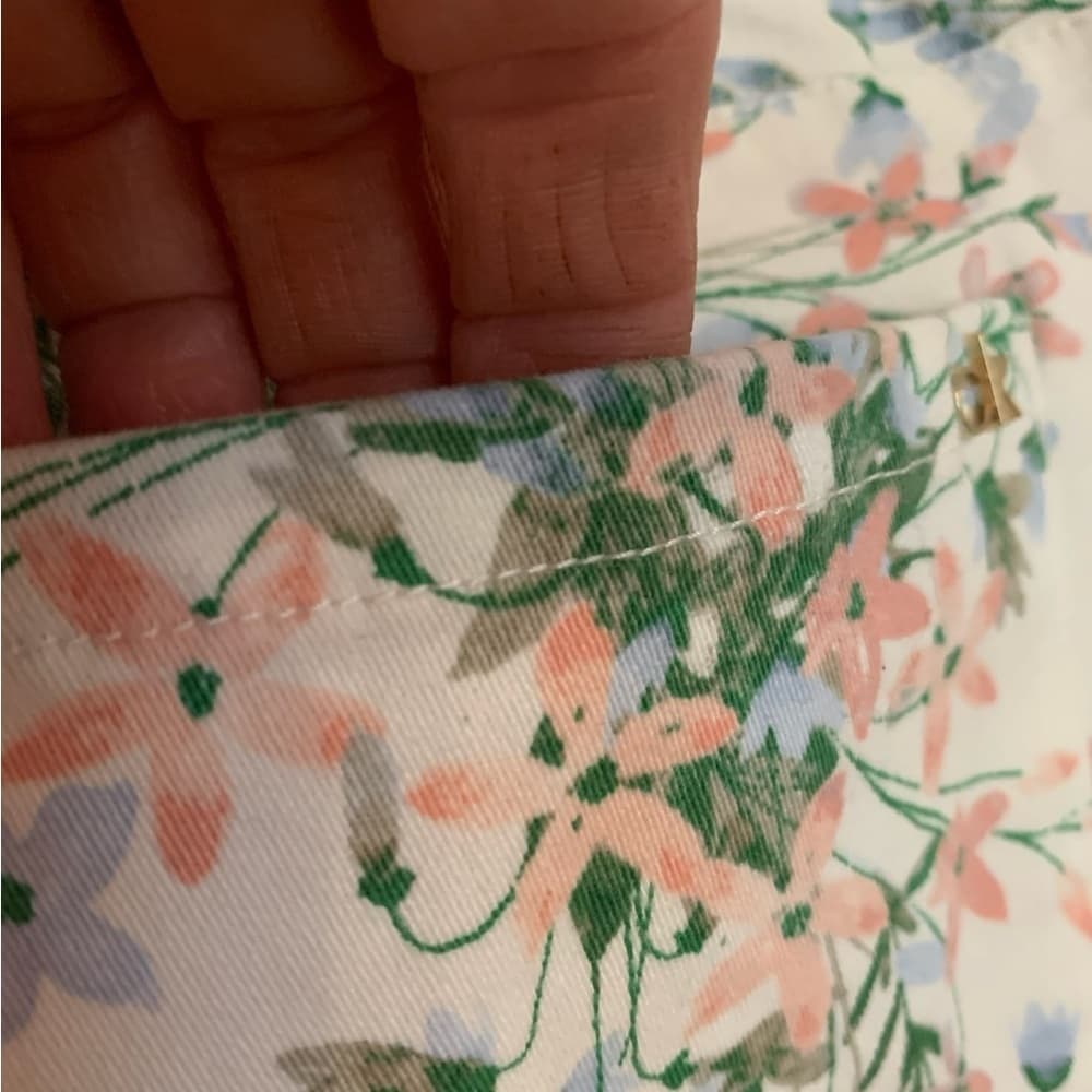 Calvin Klein Romantic Spring Summer Dreamy Floral Print Pants Women’s Size 8 - Thumbnail 8