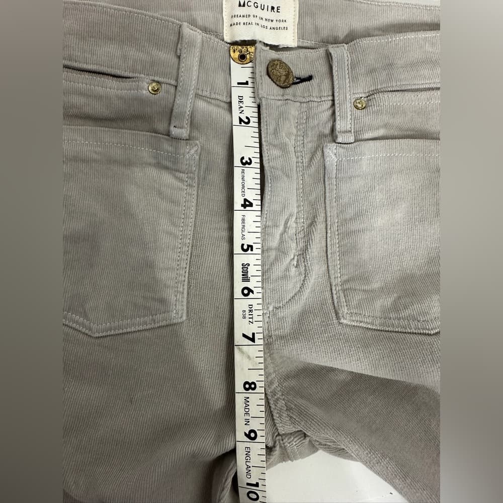 McGuire Flare Corduroy Pants Size 26 Cotton Spandex - Thumbnail 12
