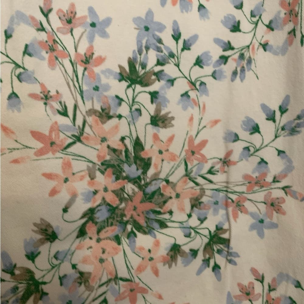 Calvin Klein Romantic Spring Summer Dreamy Floral Print Pants Women’s Size 8 - Thumbnail 5