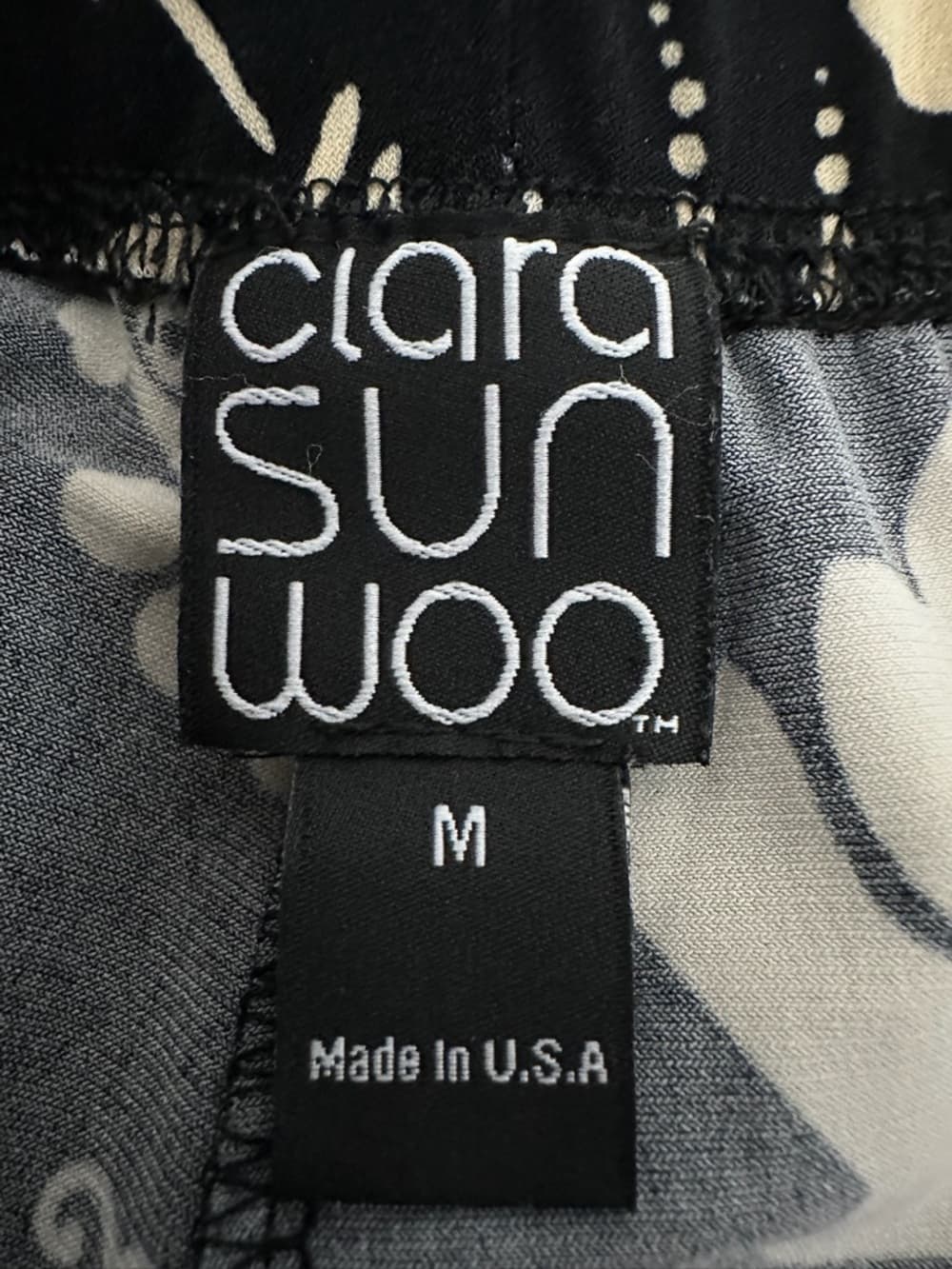 Clara Sun Woo Floral Pull On Pants Loungewear Medium Resortwear Travel - Thumbnail 2