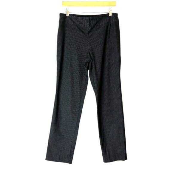 Counterparts Pants Black Grey Geometric Texture Size 10 Business Workwear - Thumbnail 9