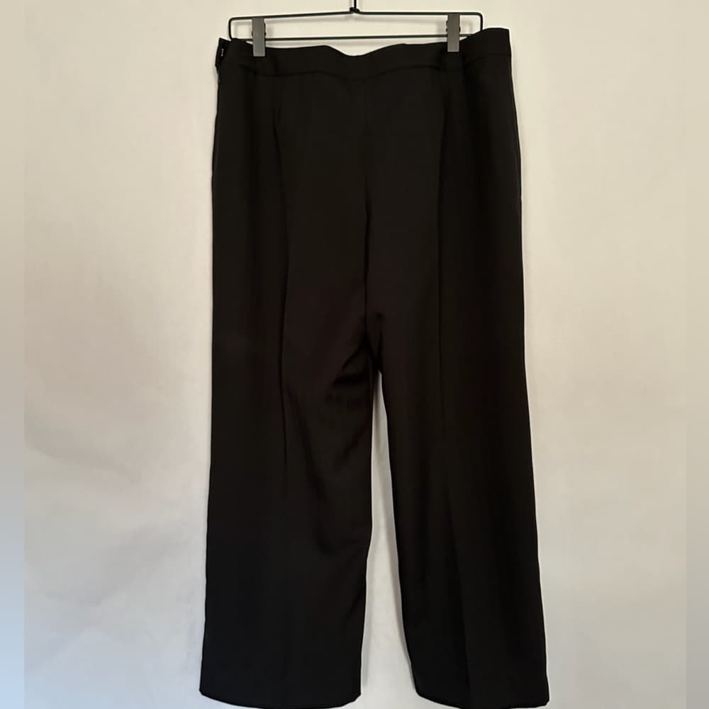 Evan Picone PETITE Black 2 Piece Suit Button Vintage Career Office 12P Petite - Thumbnail 7