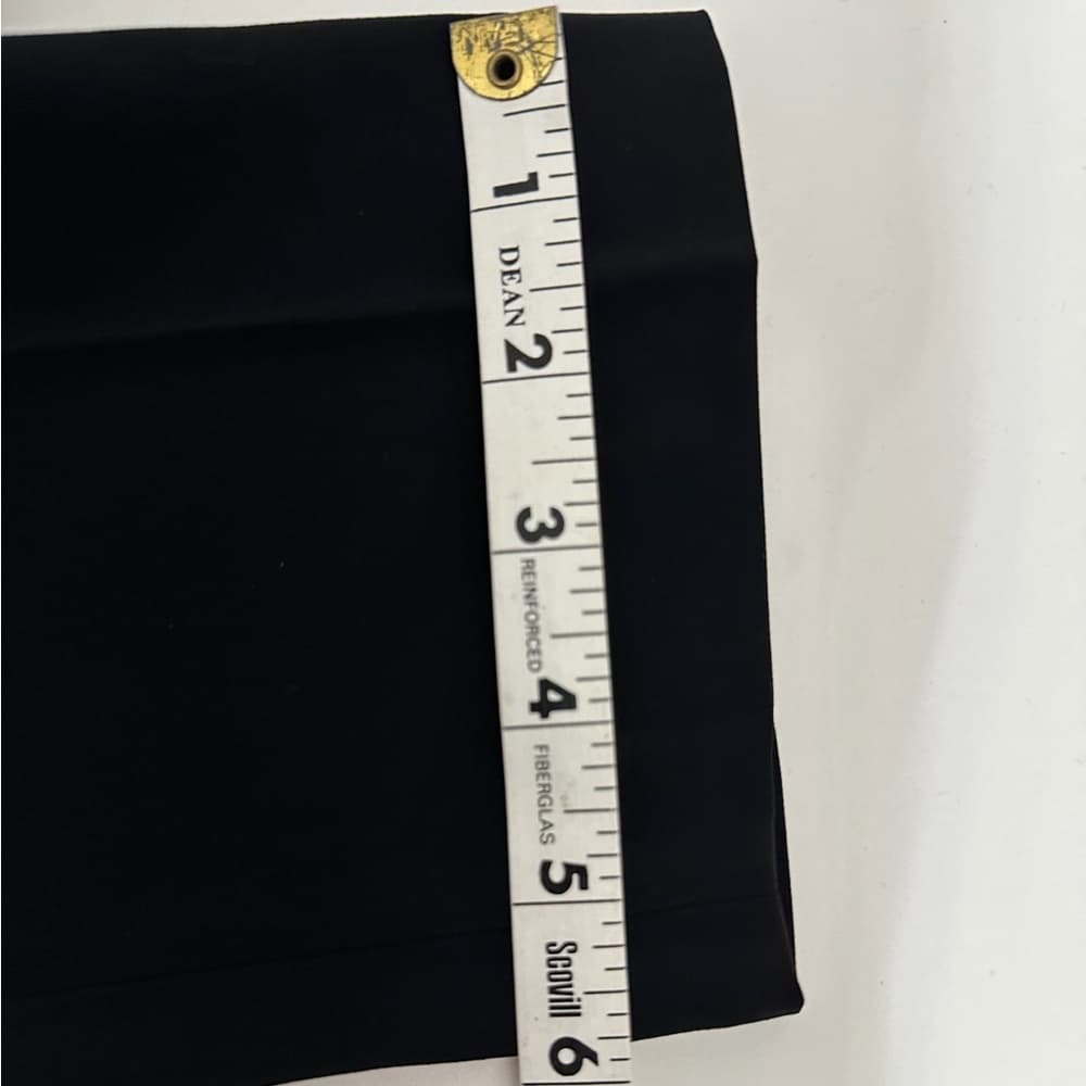 CO Collections Black Trousers Tapered Leg Pants Business Office Minimal Size XS - Thumbnail 2