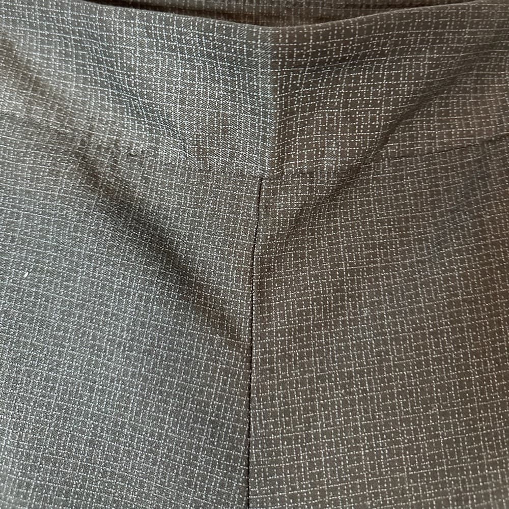 Counterparts Pants Black Grey Geometric Texture Size 10 Business Workwear - Thumbnail 4