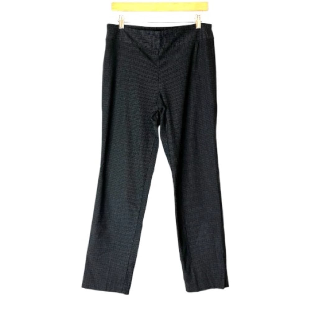 Counterparts Pants Black Grey Geometric Texture Size 10 Business Workwear - Thumbnail 8