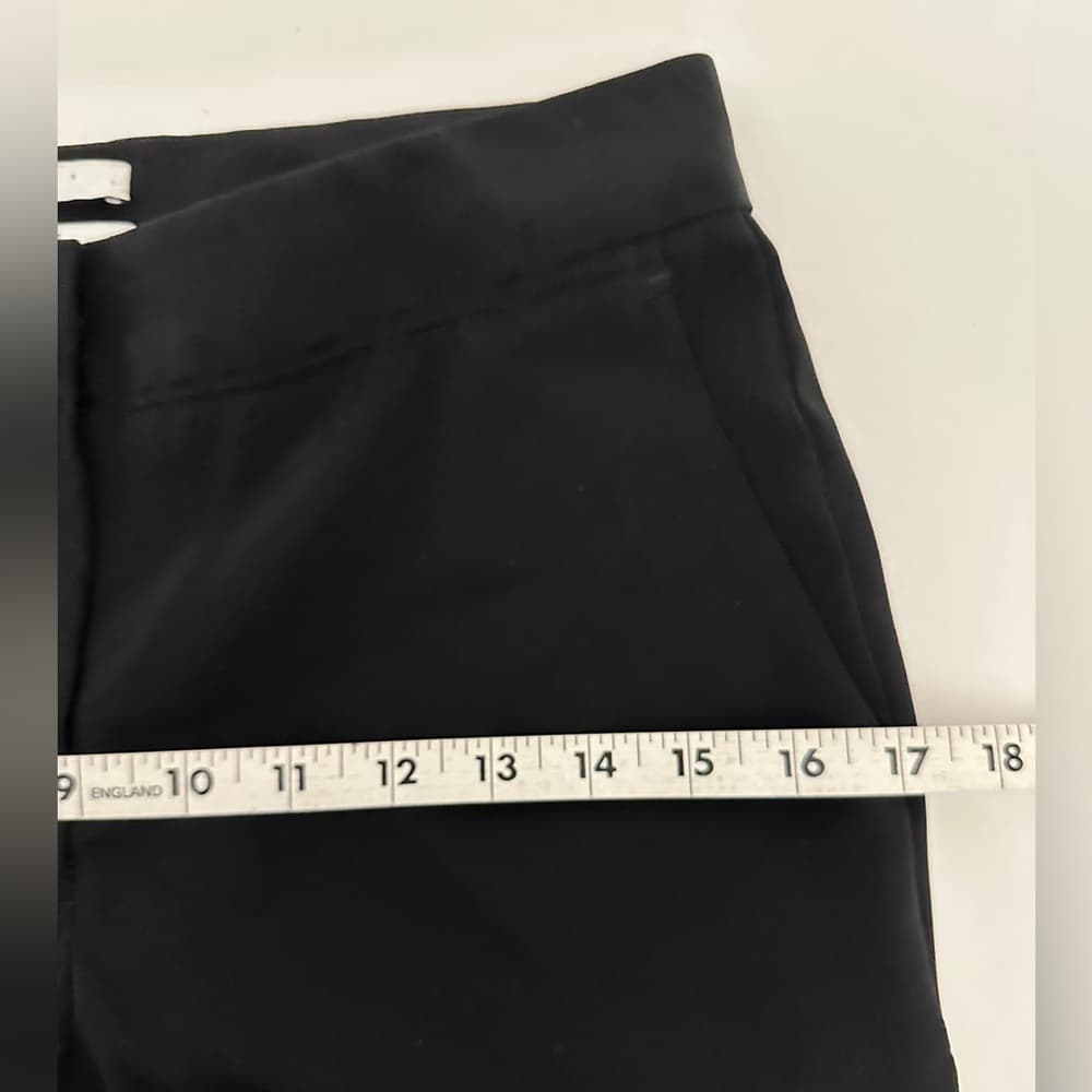 CO Collections Black Trousers Tapered Leg Pants Business Office Minimal Size XS - Thumbnail 4