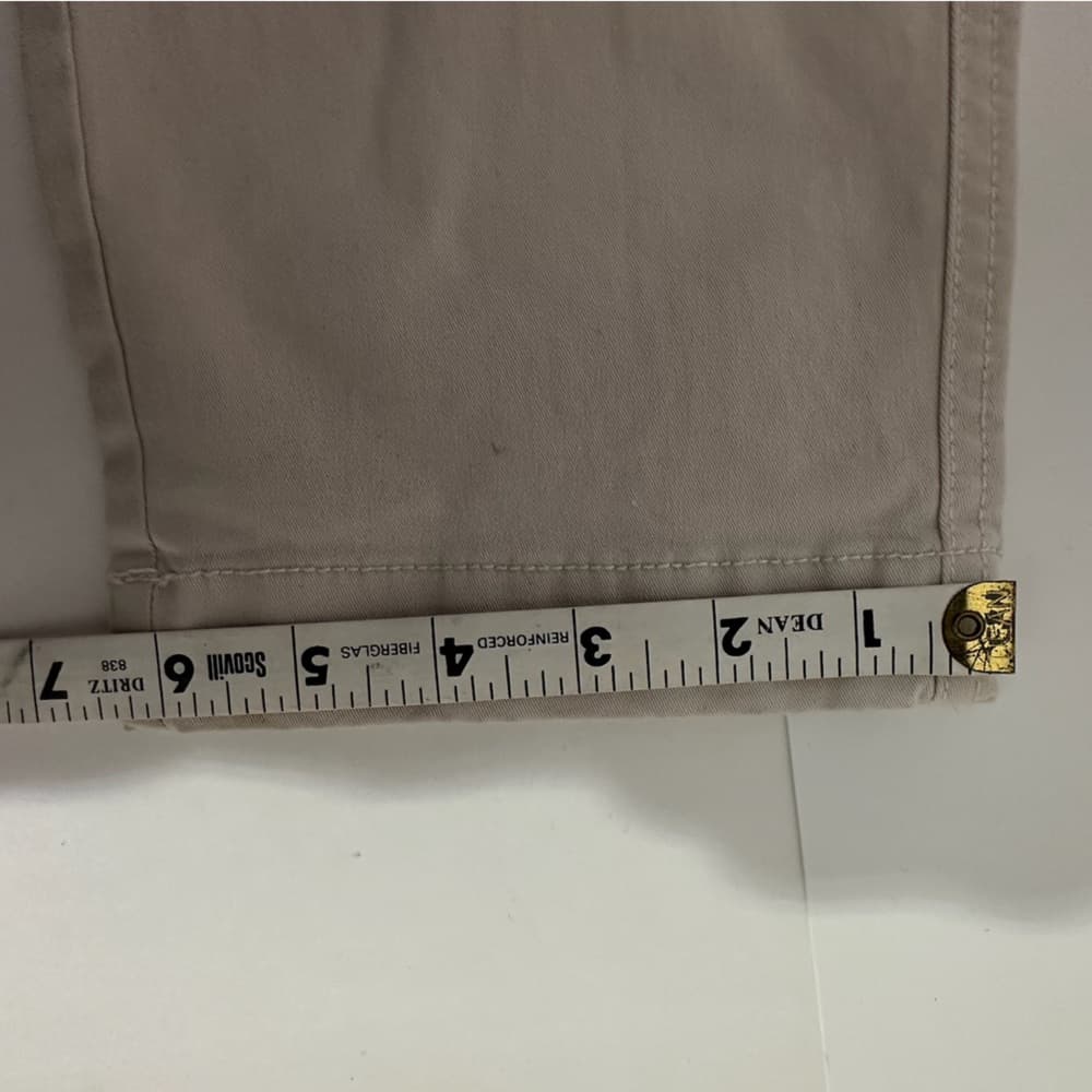 Vince Khaki Beige Pants Women Size 4 Minimalist Chino Cotton Blend - Thumbnail 13