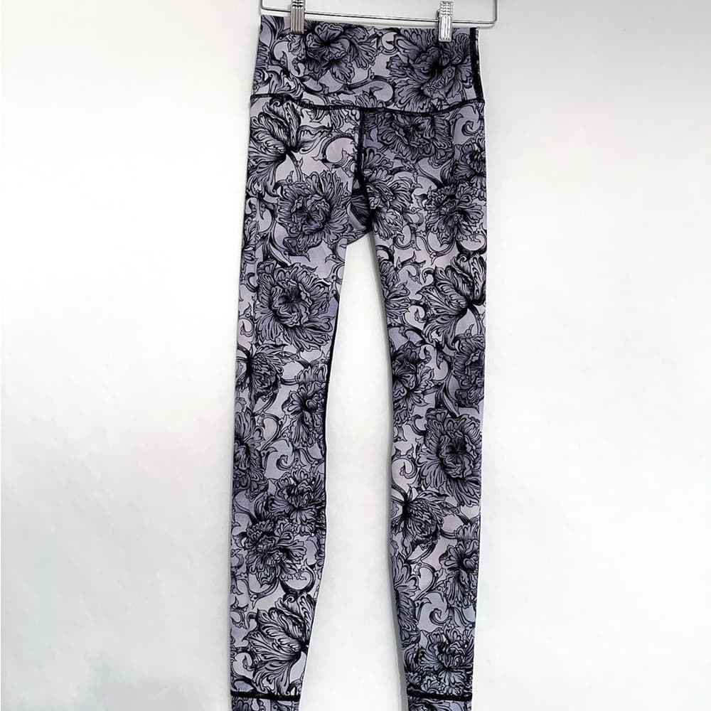 Lululemon Wunder Under Hi-Rise Tight 28" Hanakotoba Starlight Multi Women Size 4 - Thumbnail 7