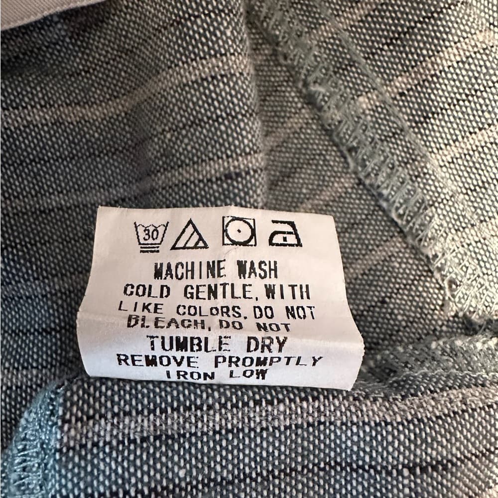 Princess Polly Pinstripe Pants Linen Cotton Blend Pant US Size 4 Office Boss - Thumbnail 6