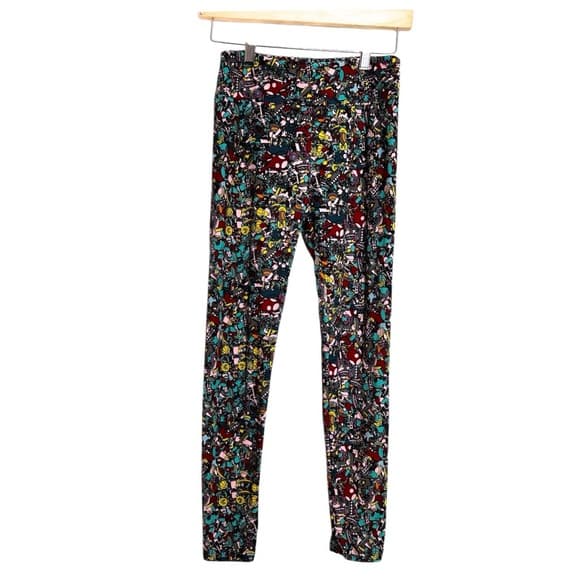 NWT Lularoe Toy Factory Print Leggings OS Robots Cat Truck Cartooncore Kidcore - Thumbnail 10